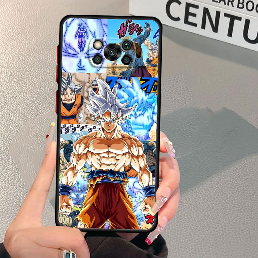Case for Xiaomi Poco C40 C50 C51 F3 X3 NFC M5s X3 X4 X5 Pro Back Phone Cover Dragon Ball Innovation Goku
