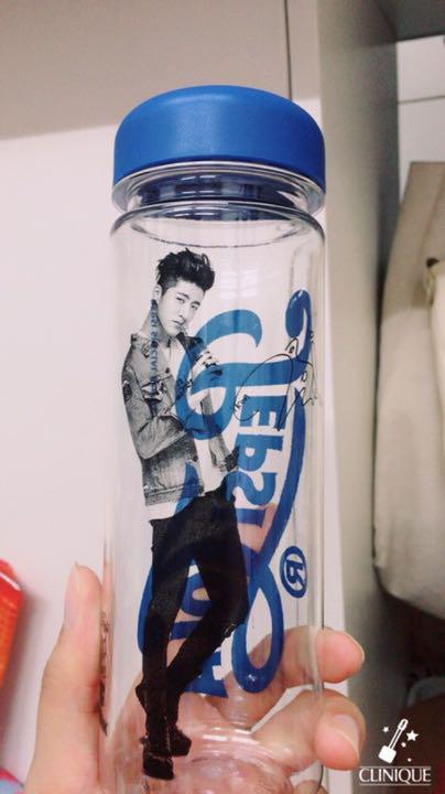 

[USED] iKON Hanbin B.I Pepsi Bottle Tumbler Rare Shipping Included YG
