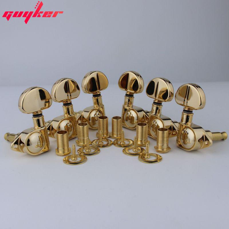 1 Set Guyker Guitar Machine Heads Big Handle Tuners