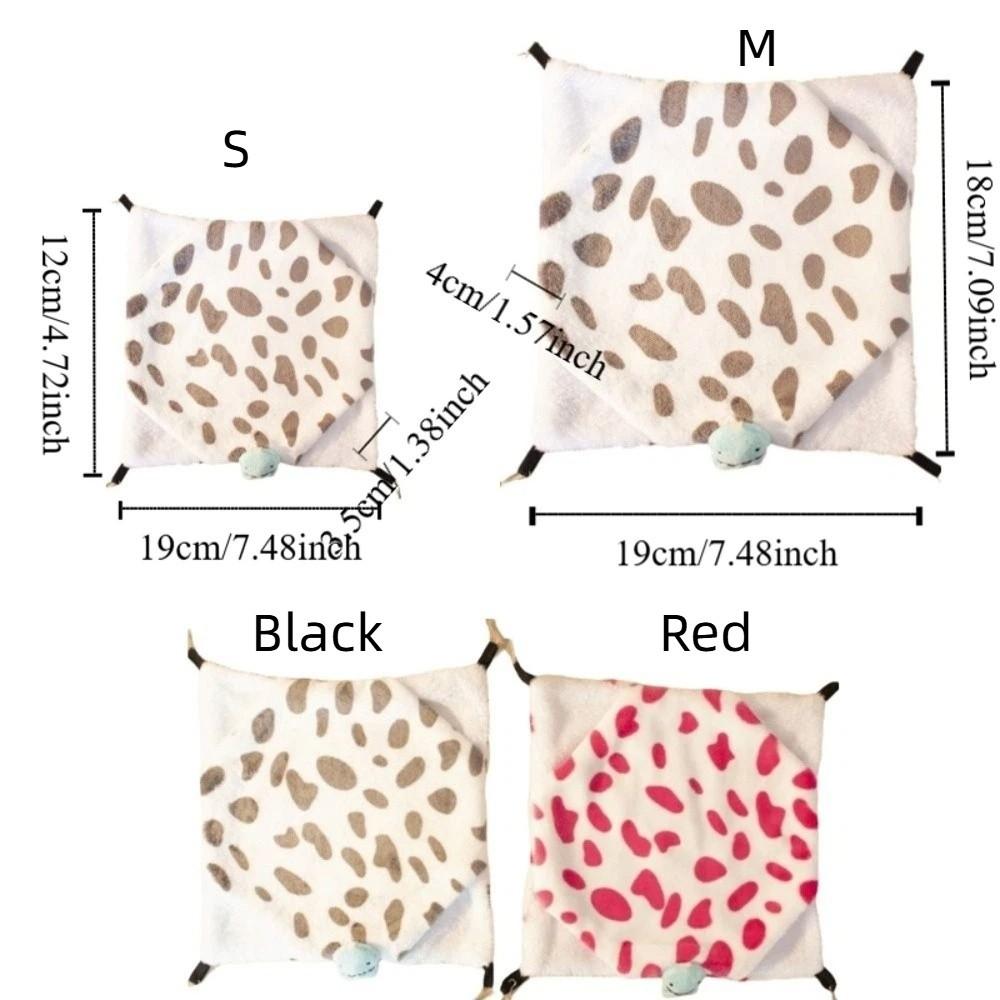 Warm Hamster Hammock Double-layer Small Pet Hanging Beds Cute Hamster Habitat Pet Cage