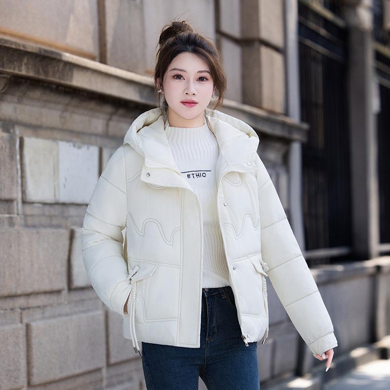 Cotton clothes women's jackets winter new fashionable loose primary and secondary school students short thickened cotton-padded clothes