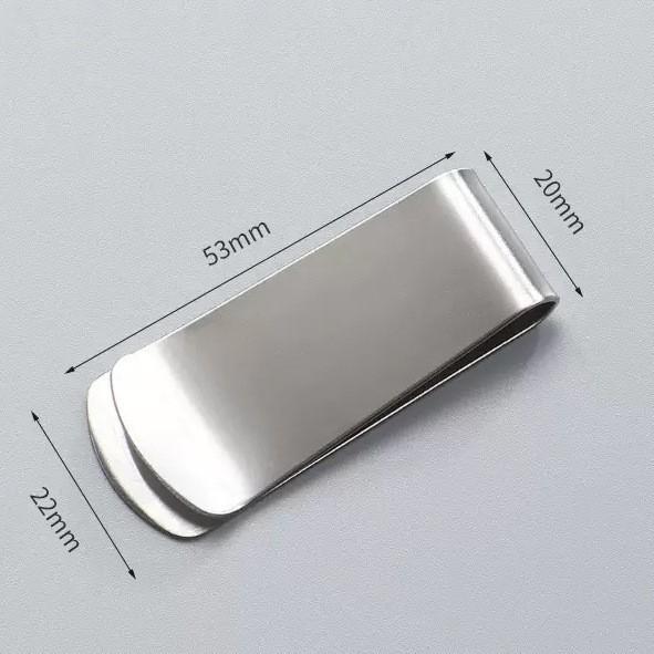 Brass Stainless Steel Loose-Leaf Notebook Pen & Ticket Clip, Multi-Purpose, Custom Engraving Available