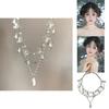 Butterfly Pearl Necklace For Women With Alloy Pendant And Ochain Perfect For Summer 2025