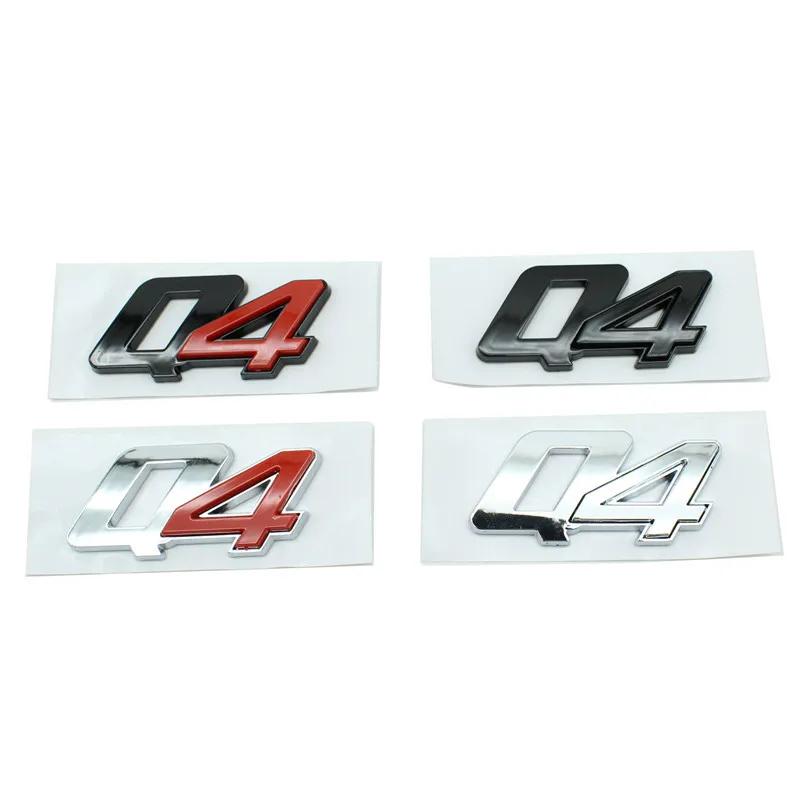 1Pc Car 3D ABS Trunk Letters Logo Badge Emblem Styling Decals Sticker For Ghibli Quattroporte Levante Q4 SQ4 GTS Gransport