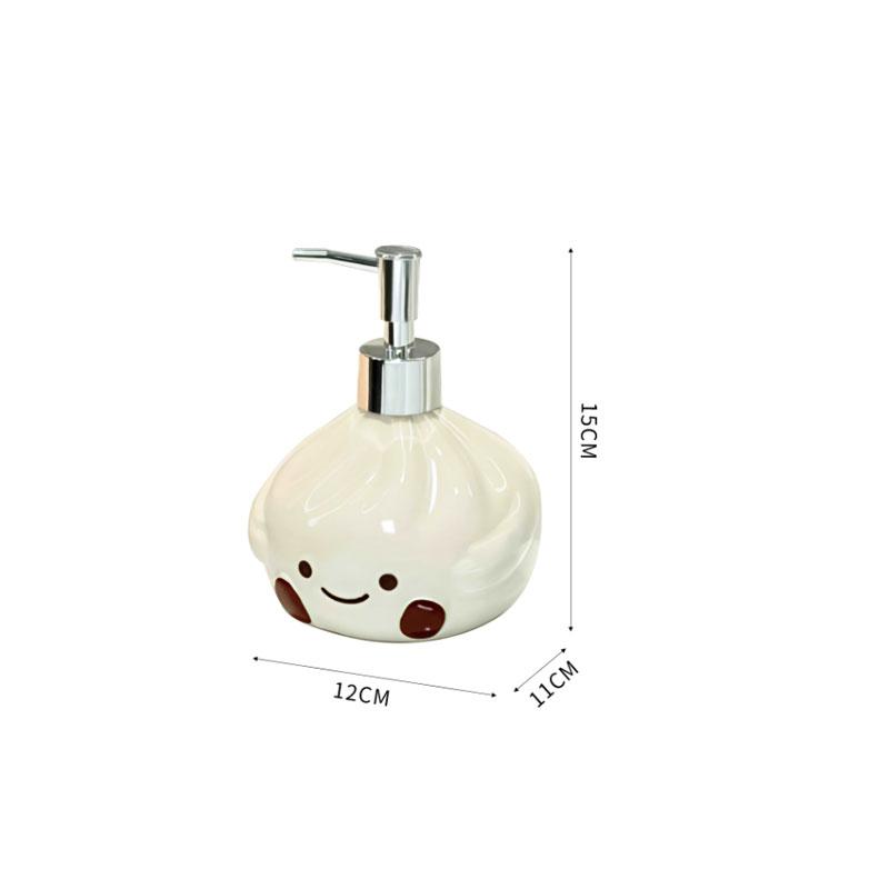 soap dispenser Cute ceramic lotion bottle press bottle hotel hand lotion bottle bathroom shower gel shampoo bathroom accessories