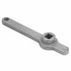 Radiators Key Wrench OnePiece Construction Stainless Steel Matte Metal Finish Plumbing