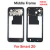 For Infinix Smart 20 X6840 X6840B Middle Frame Housing Bezel With Side Button