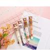 1 Pc Little Bear Ten Color Ballpoint Pen Fluent Writing Suitable for Office Work, Brushing Questions, Signing Writing, Diaries, Notes, Student Class