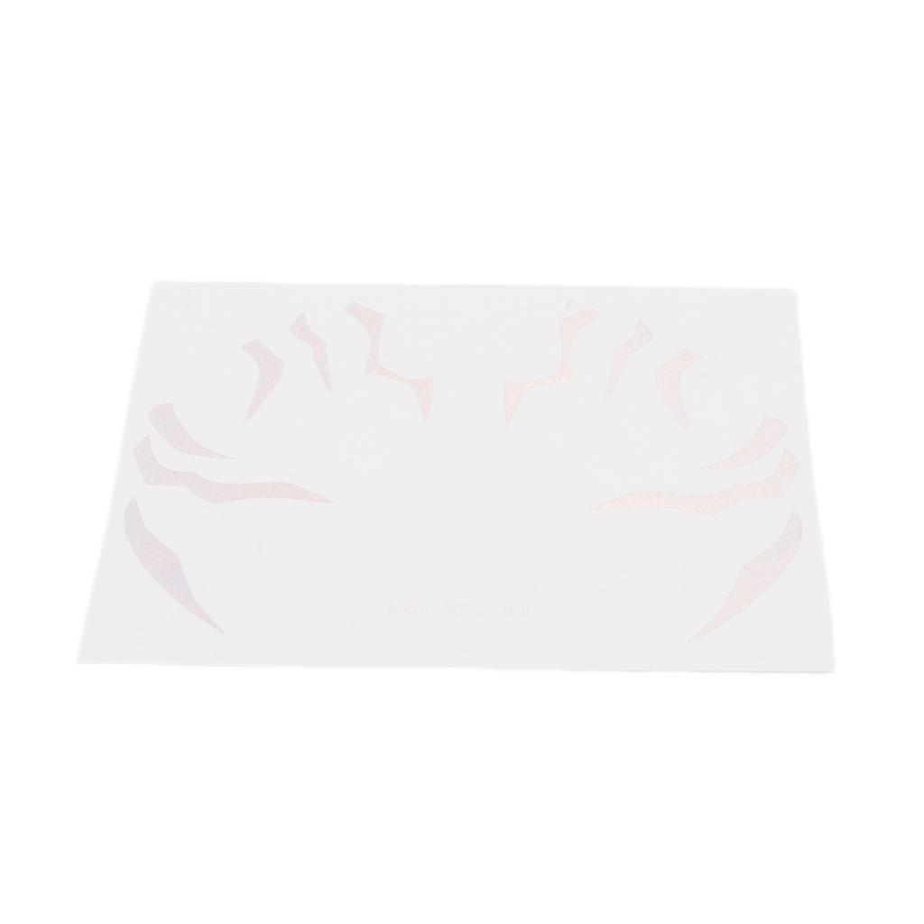 KPop Makeup Stickers, Sweat-Proof Temporary Tattoos, Water Transfer Stickers for Cosplay, Festivals, Music Events, Parties, and Daily Use