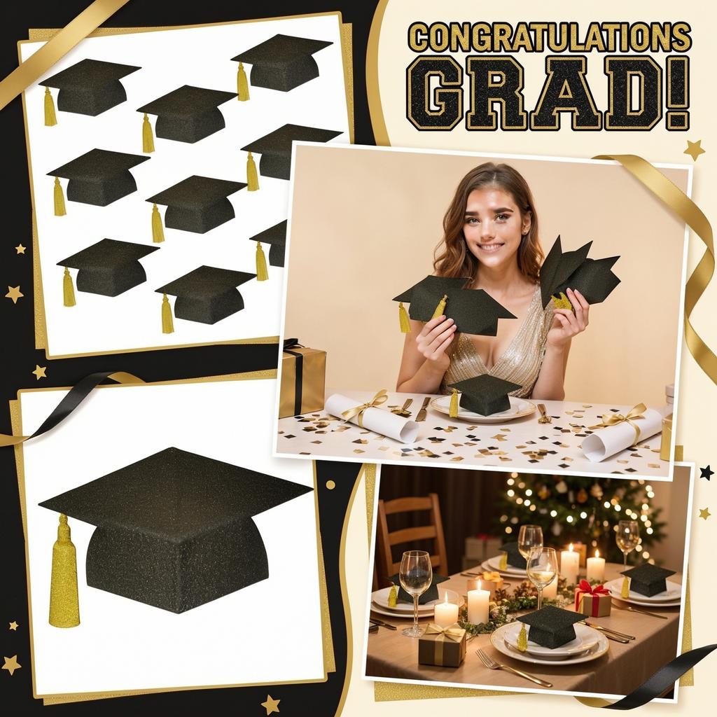 Graduation Wooden Desktop Decoration