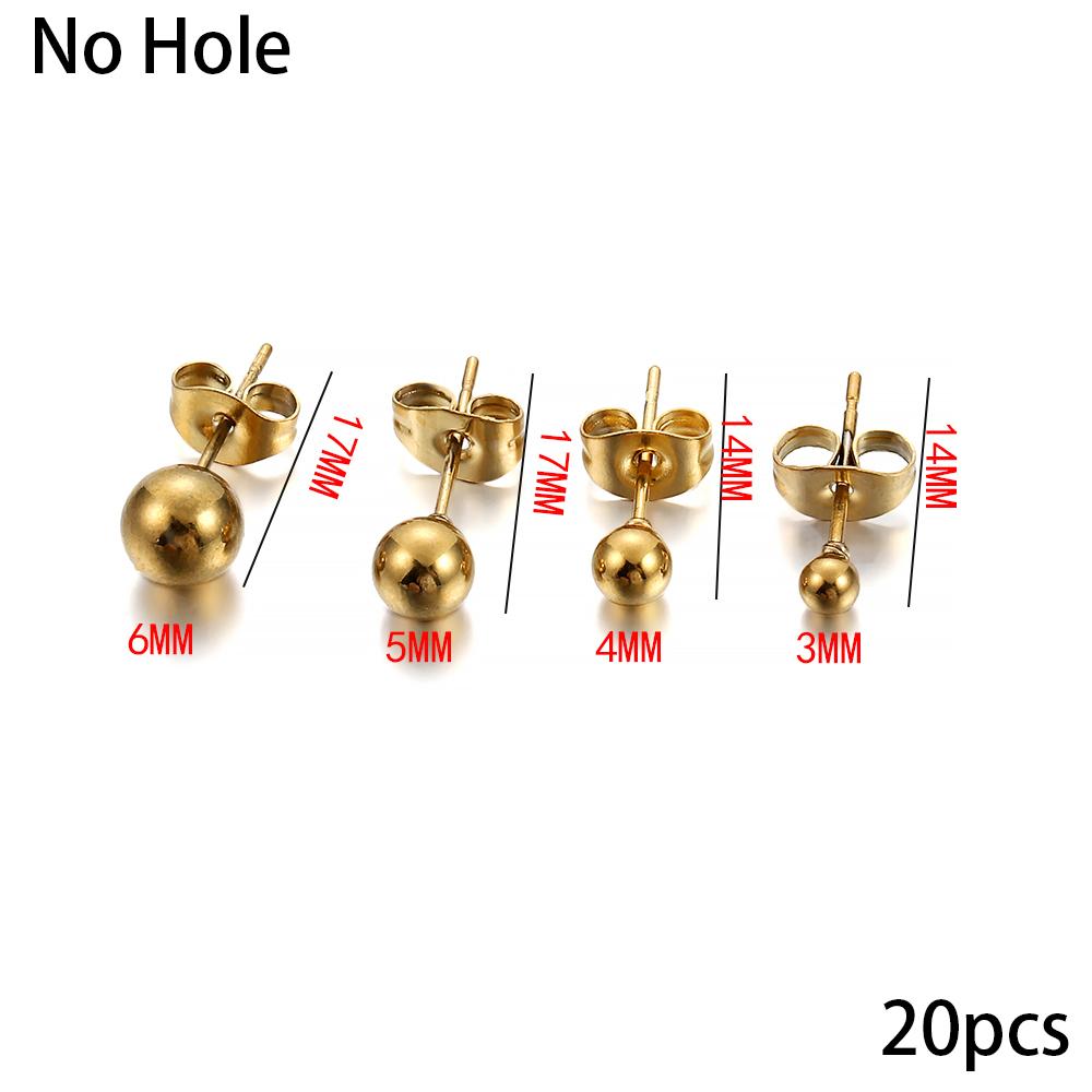 20-100 teile/los Gold Edelstahl Blank Post Ohrring Bolzen Basis Pins Mit Ohrring Stecker Erkenntnisse Ohr Zurück Für DIY Schmuck Machen