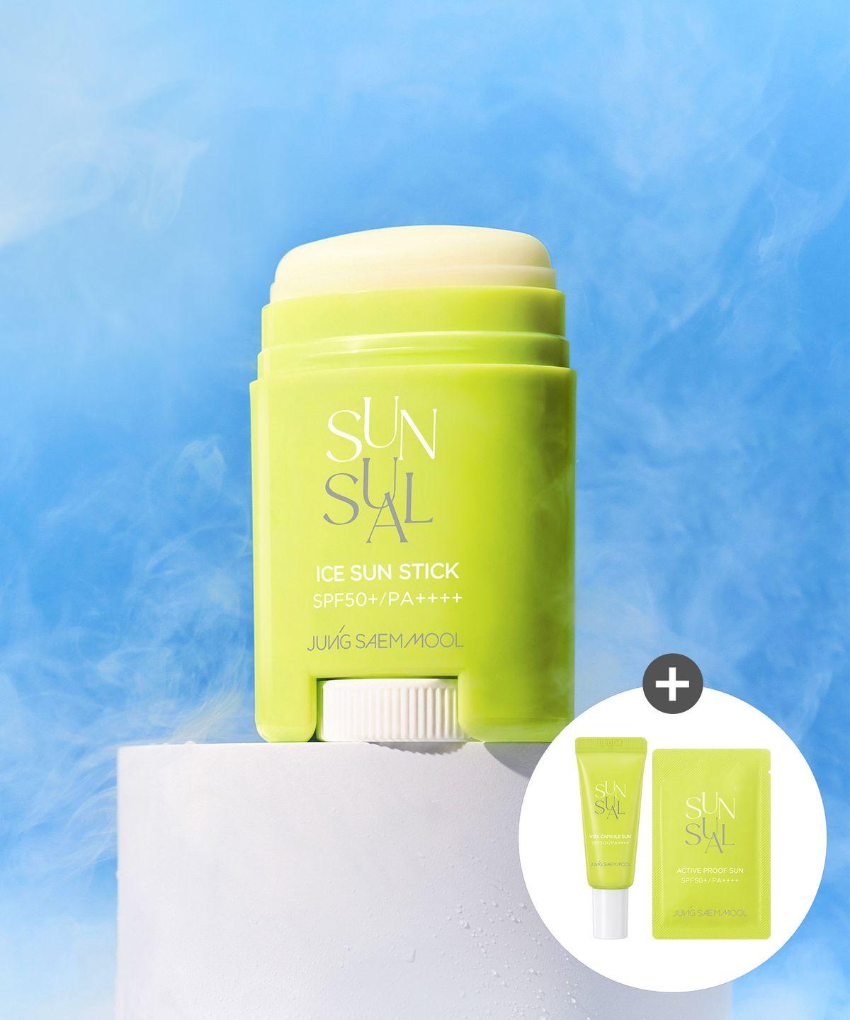 Sunsual Ice Sun Stick (Free Gift: Vita Capsule Sun 5ml + Active Proof Sun 1ml)