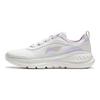 Li Ning Easy Fit Flex Amorti Souple à Rebond Chaussures de Running Basse Durables et Respirantes Baskets Femmes Blanc Violet ARSU030-4