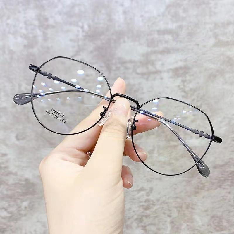Korean Style Anti Blue Light Glasses for Women Computer Eyewear Nearsighted Vision -100 to -600