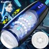 10 Modes Automatic Masturbator for Man Blowjob Sucking Machine Realistic Silicone Vaginette Men Adult Sex Toys Goods 18