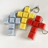 Keys Button Fidget Keychain Keycap Clicker Toy Relaxing Finger Keyboard Cap  Adult