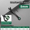 Portable 6-19MM Combination Wrench Open-end Dual-purpose Ratchet Spanner Manual Spanners Bicycle Motorcycle