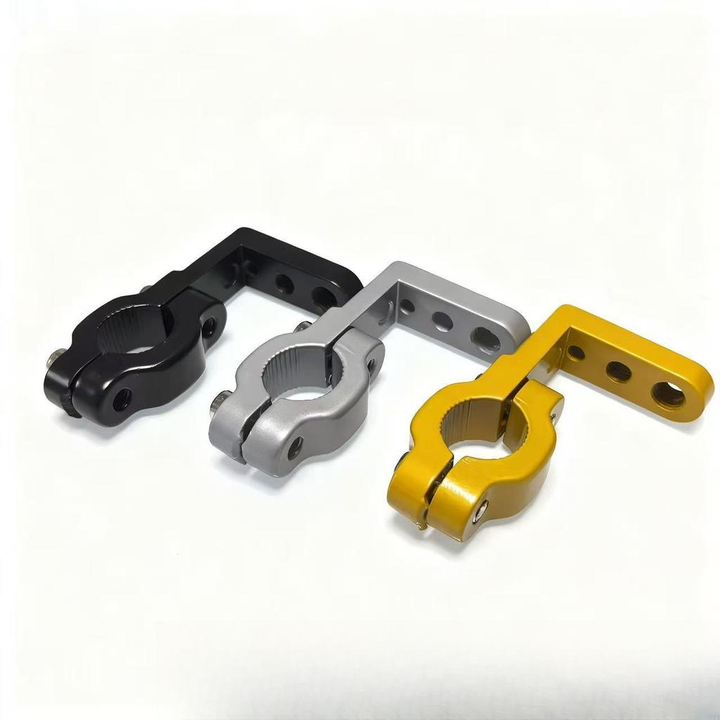 Motorcycle Aluminum Alloy Handlebar Extension Bracket Multi-Functional Mounting Support for Various Motorcycle Fits