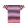 Polo Ralph Lauren Ss22 Gestreiftes Rundhals Kurzarm T-Shirt Herren Tops Rot MNPOTSH1N821153-600
