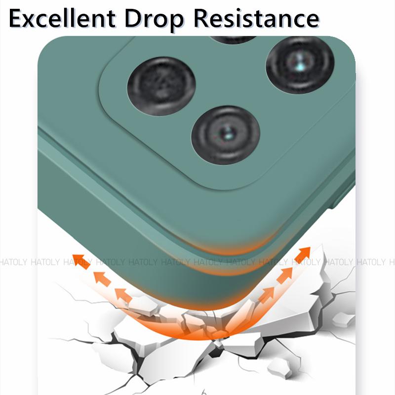 For Xiaomi Poco C40 Case Xiaomi Poco C40 Cover Protection Shockproof Luxury TPU Liquid Silicone Phone Case For Xiaomi Poco C40