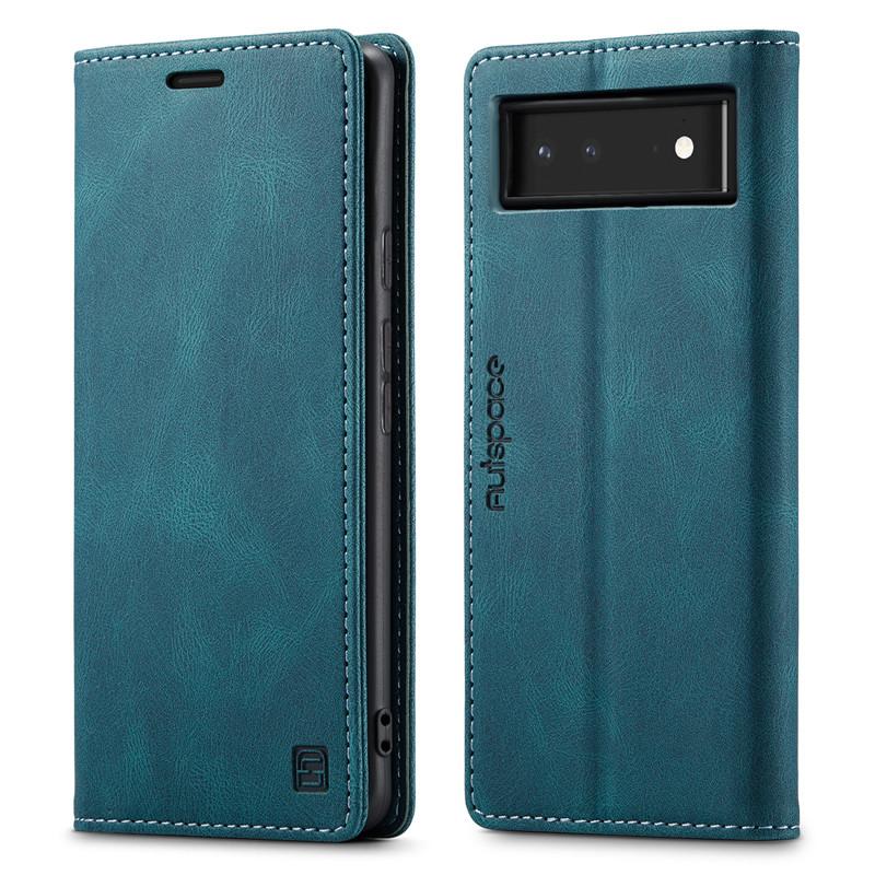 Für Google Pixel 6 Pro Hülle Leder Geldbörse Magnetische Klapphülle Für Google Pixel 6 Handyhülle Ständer Kartenhalter Luxus Hülle