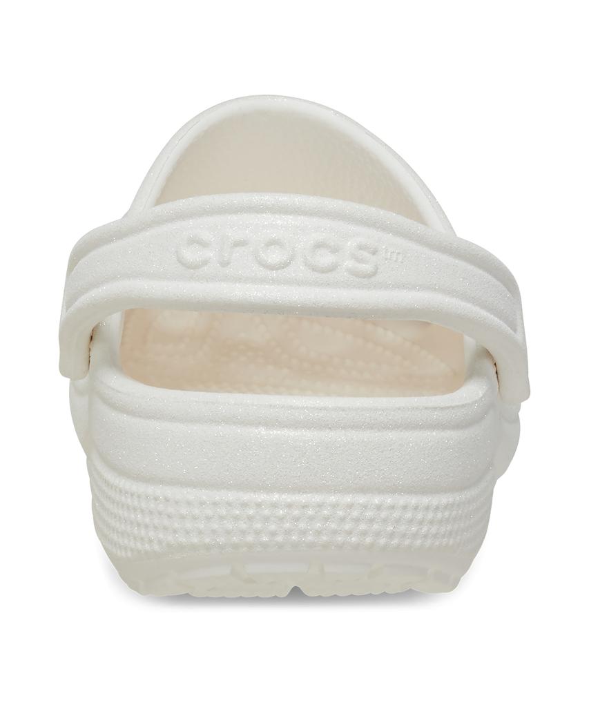 Zoccoli Crocs Classic Glitter - Bianco / 205942-100