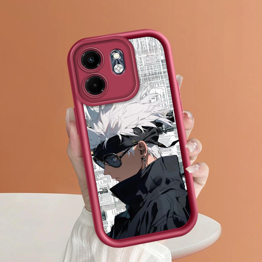 Soft Silicone Phone Casing Full Cover Camera Shockproof Protection Case for Huawei Honor Infinix Tecno iPhone Motorola Google