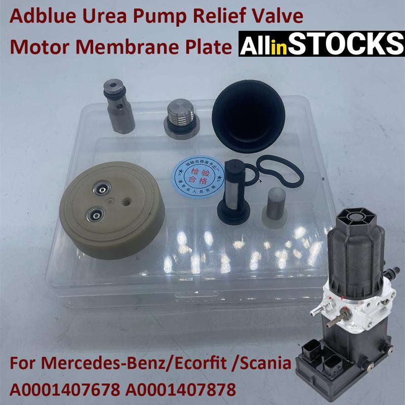 1 Set A0001407878 A0001407678 ADblue Pump Urea Pump Relief Valve/Motor Membrane Plate For Scania Mercedes-Benz / Ecorfit 2695808
