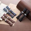 Top Layer Genuine Cowhide Watch Strap for AP Audemars 15400 15703 26320 Royal Oak Offshore Series Men27mm Black Brown Watch Band