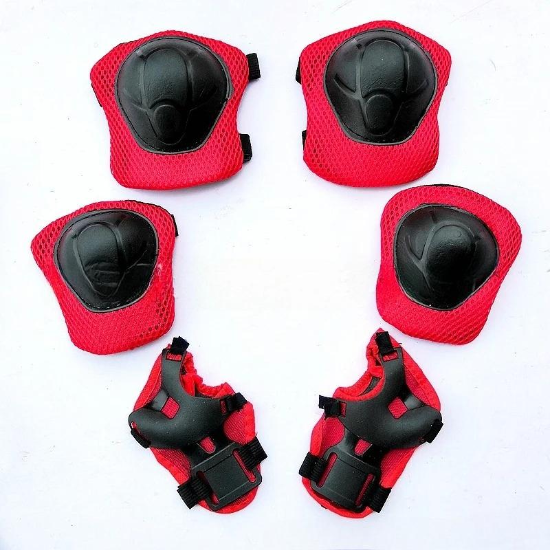 7pcs set Boys' Girls' Roller Skating Thick Helmet Protective Set Skateboarding Balance Car Knee Elbow Wrist Protective Set hot
