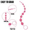 Jelly Anal Beads For Men And Women Vagina Plug Play Pull Ring Ball Butt Beads Stimulator Adult Sex Toy For Couples Gay Male