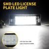 2Pcs CanBus No Error LED License Plate Light For FIAT Panda MK3 Type 169 MK4 312 319 Error Free Bright White Number Lamp