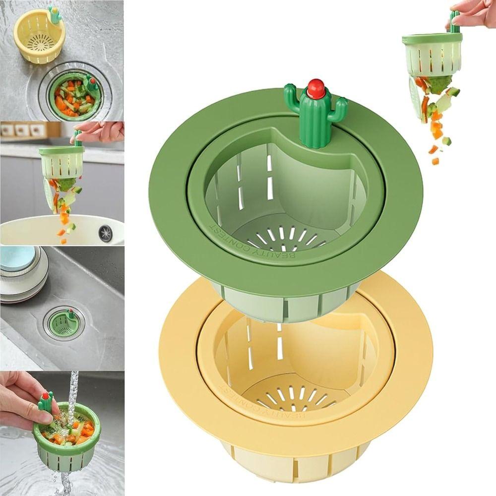 Food Waste Catcher Sink Drain Basket Anti-clogging Plug Filter Basket  for Kitchen Tools