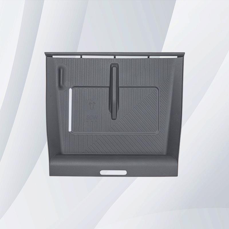 Silikonmatte für die Mittelkonsole des Autos mit kabellosem Laden, Passend für Lynk & Co 08 Zubehör, Tür- und Schalenmatte