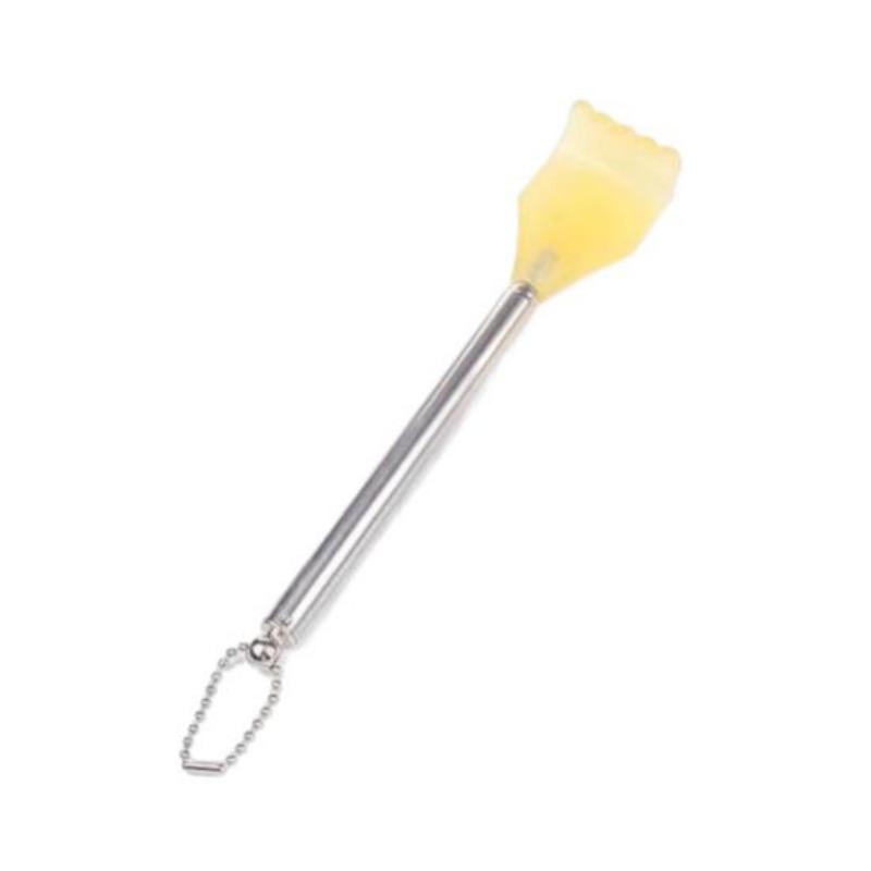 

1Pc Back Scratcher Adjustable Four Quarters Telescopic Ergonomic Long Handle Back Massage Stainless Steel Itch Relief Telescoping Back Scratcher