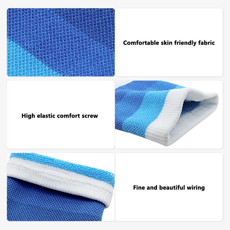 1Pc Fitness Sweatbands Wrist Wrap Cuff Towel Sports Wristbands Tennis Sweat Bands Wrist Guard For Basketball Volleyball Padel