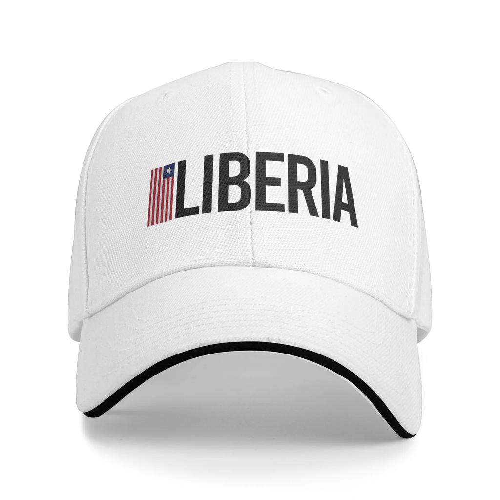 Casual Liberia Independence Day Baseball Caps Unisex Style Snapback Cap Daily Golf Adjustable Sun Hats