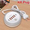 50W USB Charger Multi Ports Power Strip Socket Fast Charging Travel Charger For iPhone Samsung Xiaomi Quick Charge Phone Adapter