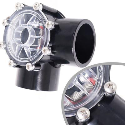 Clapet anti-retour de piscine Configurations de pompe de piscine Clapets anti-retour 130*140*115mm Pour PENTAIR 146519 Clapet anti-retour Angle droit Bidirectionnel Vannes d'eau