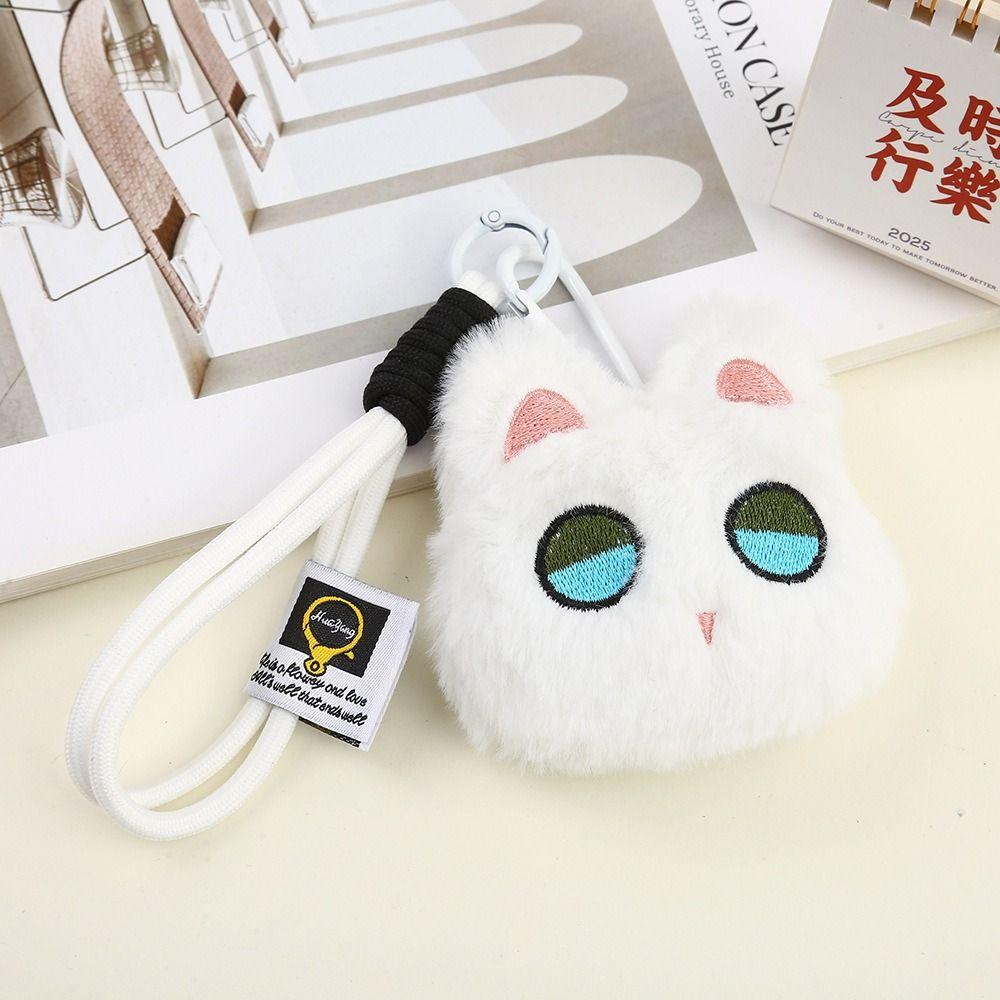 Stuffed Cat Plush Doll Keychain Soft Animal Plush Key Chain  Friends Birthday Gifts