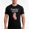 Silly Sausage Tshirt Summer Casual Cotton Tee Oversized Streetwear Tops Vintage Graphic Print Loose Fit Short Sleeve