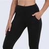Velvet Speckled Pocket Plus Warm Base Layer Cycling & Yoga Pants with Imitation Lambswool