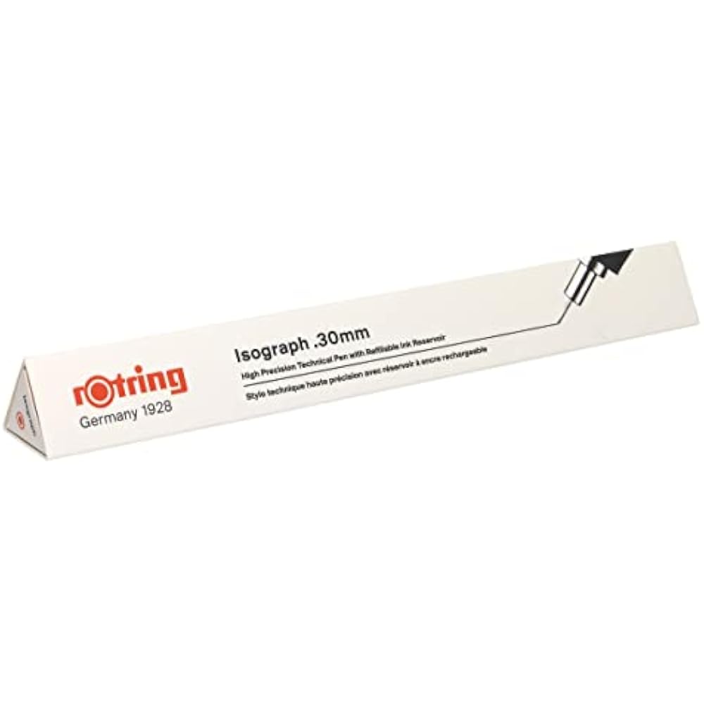 RotRing Rotling Drafting Pen Isograph 1903399 0.3 Mm Regular Imported