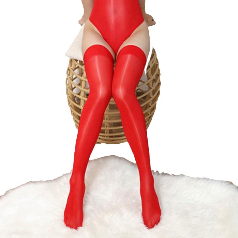 Sexy Women Shiny Smooth High Cut Bodysuit 8D 912 Pin See Through Bodystockings Thong Sheer Backless Leotard Sukumizu Jumpsuit 16