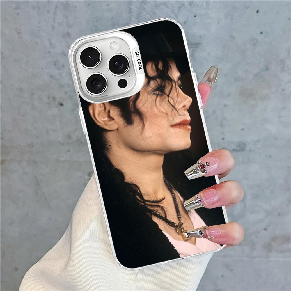 Michael Jackson Hot Singer Phone Case For IPhone 16 15 14 13 12 11 Pro Max X XR XSMAX 8 7 Plus Matte Shockproof Back Cover