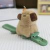 Turtle Capybara Plush Hand Ring Goose Animal Plush Slap Bracelet  Home Decor