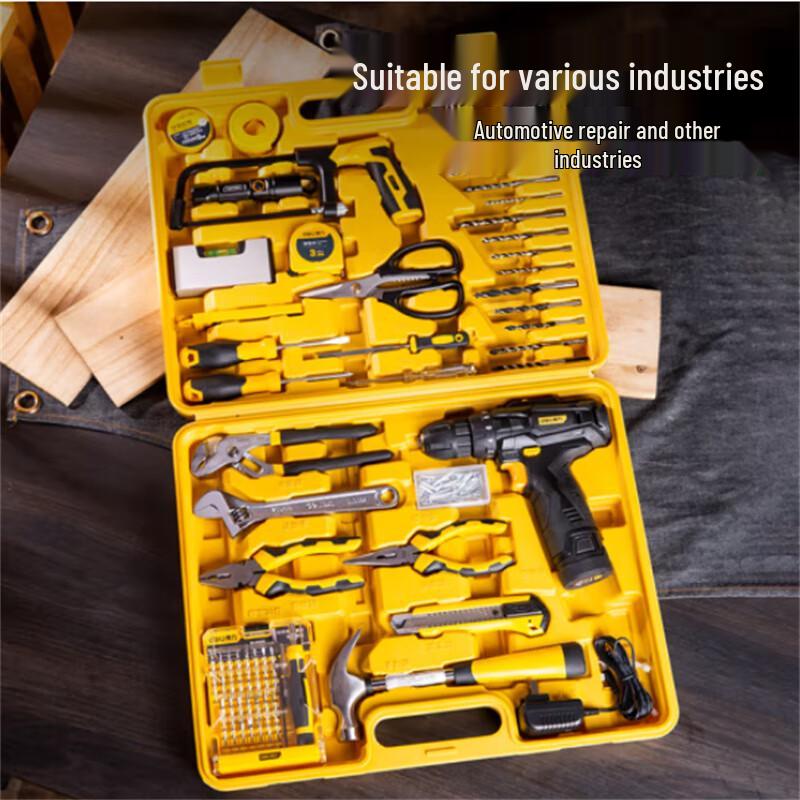 Deli 38-Piece Cordless Drill Tool Kit