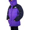 The North Face Logo Embroidery Patchwork Fleece Lined Hooded Puffy Down Jacket Winter Men's Purple NF0A4QYPNL4