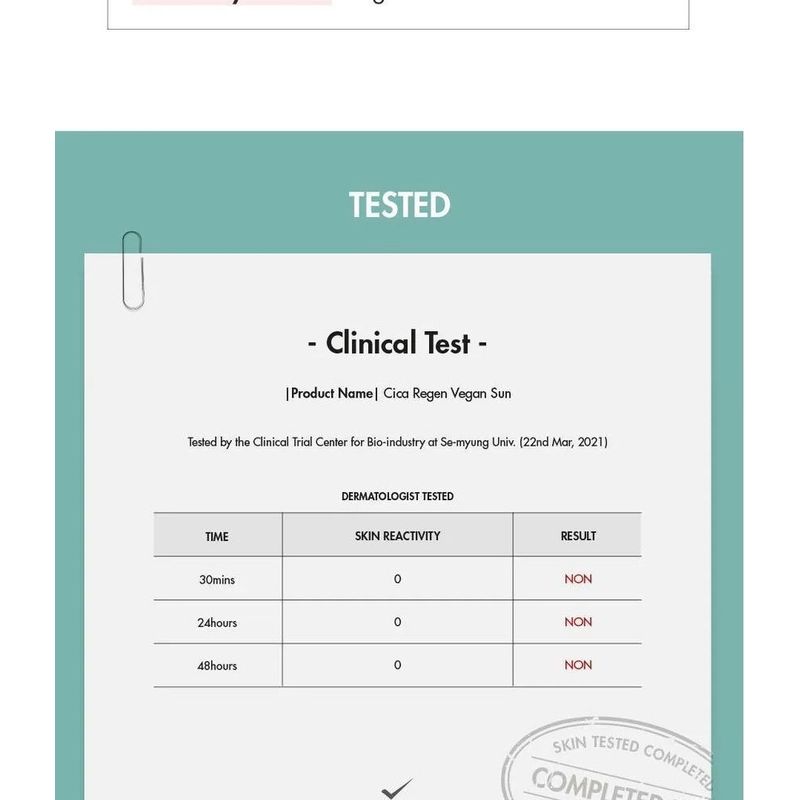 Dr. Ceuracle - Cica Regen Vegan Sun