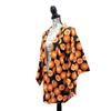 Used Vintage Pure Silk Haori Meisen Kimono Coat For Clothes Japanese Modern Antique Kimono Retro Everyday Use Stylish Layering Outerwear Overseas